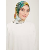 83 Armine Twill İpek Eşarp 9143D