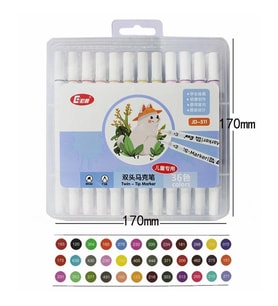 Valkyrie 36 Adet Slim Marker Kalem Seti