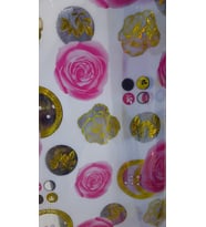 Gül Başlı Desenli Masa Örtüsü 80 CM X 160 CM
