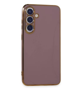 Durukar® Samsung Galaxy S24 Plus Kılıf Volet Silikon - Mor