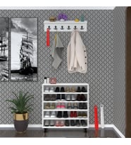 Kenzlife ayakkabılık çapula5 byz 83*080*30 kapaksız 5 raflı 20 çift ayakkabı kapasitesi