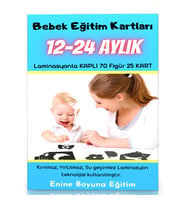Bebek Eğitim Kartları (12-24 Aylık)