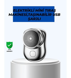 Northcity Mikro Titreşimli Sessiz USB Tıraş Makinesi - Su Geçirmez Cep Modeli