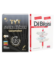 Birey Yayınları TYT Sosyal Bilimler Deneme ve AKM Dil Bilgisi Soru Bankası Seti 2 Kitap