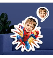 eJOYA Kişiye Özel Fotoğraflı Spiderman Yastık 115626