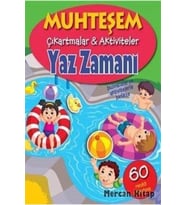 Yaz Zamanı / Muhteşem Çıkartmalar Aktiviteler - Kolektif - Parıltı Yayınları