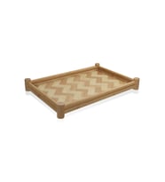 The Mia Wicker Bambu Tepsi 41x28 cm TPS0071