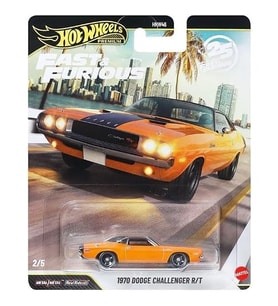Hot Wheels Premium Series 25.Yıl Özel Fast & Furious 1970 Dodge Challenger R/T Hnw46 - Jhw64