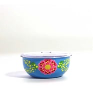Kapaklı Kase Mavi (12 Cm)