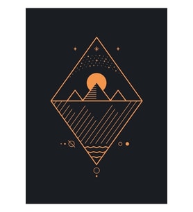Osiris Tablo Ahşap Poster Dekoratif