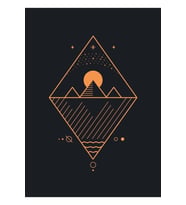 Osiris Tablo Ahşap Poster Dekoratif
