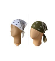 %100 Pamuklu Klasik Desen Unisex 2li Bandana Seti Renkli Bandana Etnik Desenli A Kalite Bandana