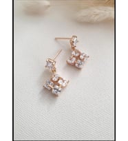 Crystal Four Session Luxury Küpe