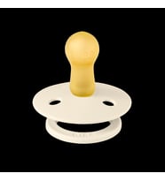 Bibs  Colour Kauçuk Emzik - Ivory 6-18 Ay