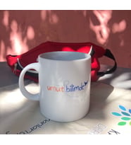 ''Umut Bilimde'' Baskılı Kupa Bardak