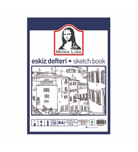 Südor Mona Lisa Eskiz Defteri A4 120Gr 50.Yp Bn05-4