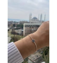 Altın Nazar Su Yolu Bileklik
