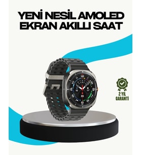 İthalat® Kablosuz Şarjlı Akıllı Saat Tüm Telefonlarla Uyumlu Çok Fonksiyonlu