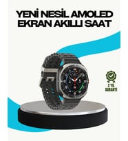 İthalat® Kablosuz Şarjlı Akıllı Saat Tüm Telefonlarla Uyumlu Çok Fonksiyonlu