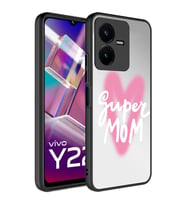 Vivo Y35 Kılıf Aynalı Desenli Kamera Korumalı Parlak Mirror Kapak (Renksiz)