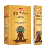 HEM Yog Chakra Premium Masala Tütsü - 12 Paket
