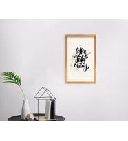 BK Home Coffee Tasarımlı Dekoratif Retro Ahşap Tablo-43