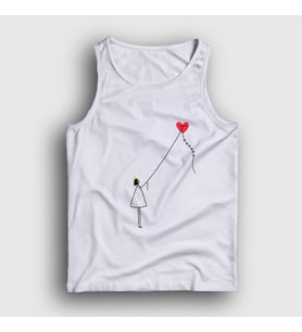 Presmono Unisex Beyaz Kite Girl Uçurtma Atlet 288380tt