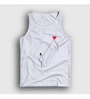 Presmono Unisex Beyaz Kite Girl Uçurtma Atlet 288380tt