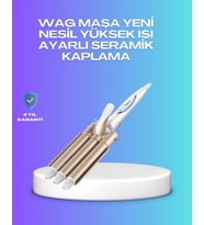 Hızlı Isınan Şarjlı Saç Kıvırıcı Maşa