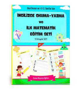 İngilizce Okuma-Yazma ve İlk Matematik Eğitim Seti