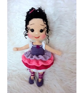 Neşe Bebek Amigurumi Organik Oyuncak