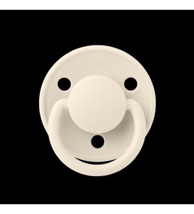 Bibs De Lux Kauçuk Emzik - Ivory 6-18 Ay
