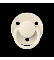 Bibs De Lux Kauçuk Emzik - Ivory 6-18 Ay