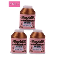 Northcity 3 Adet Altınbaşak Oya ve Dantel İpi 20 gr - Royaleks - No: 428