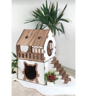 Evi 2 Katlı Merdivenli