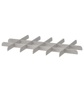 IKEA KOMPLEMENT  raf içi düzenleyici, açık gri, 100x58 cm