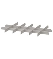 IKEA KOMPLEMENT  raf içi düzenleyici, açık gri, 100x58 cm