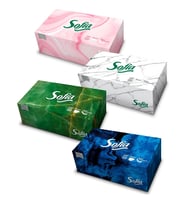 Sofia Kutu Mendil 100 Yaprak 4 Paket