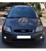 Ford C-Max 2003-2010 Uyumlu H lip Esnek Ön Lip 2 Parça Karlık Ön Ek Tampon Altı Dil