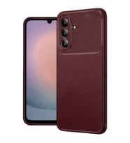 Samsung Galaxy A36 Kılıf Auto Focus Karbon Kapak - Bordo