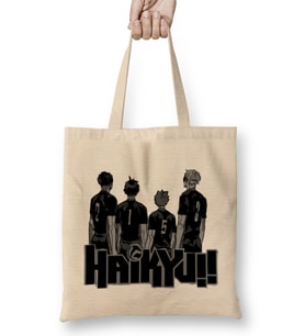 Haikyuu 02 Bez Çanta Uzun Saplı