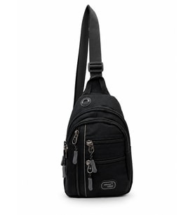 SEVENTEEN Unisex Küçük Boy Çok Gözlü Çapraz Askılı Body Bag