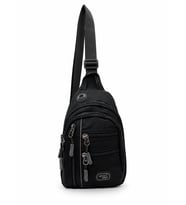 SEVENTEEN Unisex Küçük Boy Çok Gözlü Çapraz Askılı Body Bag