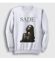 Presmono Unisex Beyaz Love Deluxe Sade Sweatshirt 555027tt