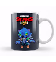 Werewolf Leon Brawl Stars Tasse Kupa Bardak Porselen