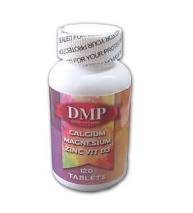 DMP Calcium Magnesium Zinc Vit D3 120 Tablet