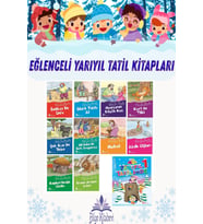 1.Sınıf Ata Yarıyıl Tatilinde + Binbir Gece Masalları Öykü Dizisi (Beyaz)