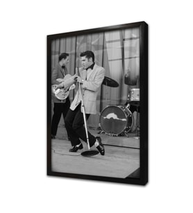 Elvis Presley Çerçeveli Cam Tablo