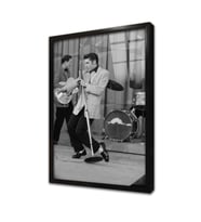 Elvis Presley Çerçeveli Cam Tablo