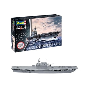 Revell Starter Kit Gemi USS Enterprise CV-6 75824
